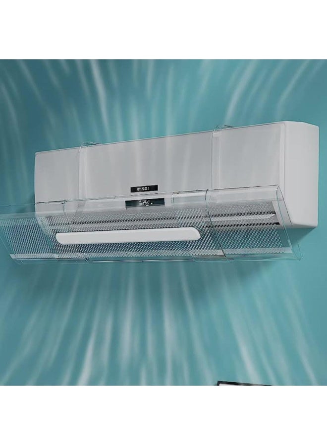 Adjustable Air Conditioner Deflector, Universal Retractable Anti Direct Blowing Retractable Air Conditioner Shiel, Anti Blast Baffle Wind Direction Telescopic Registers - Image 3